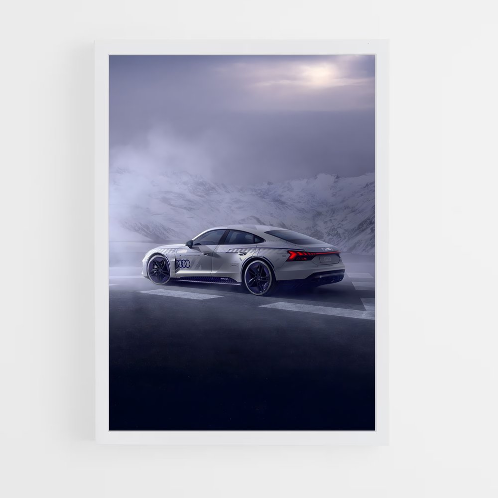 Poster Vitesse d'Argent – affiche Audi (vue 3)